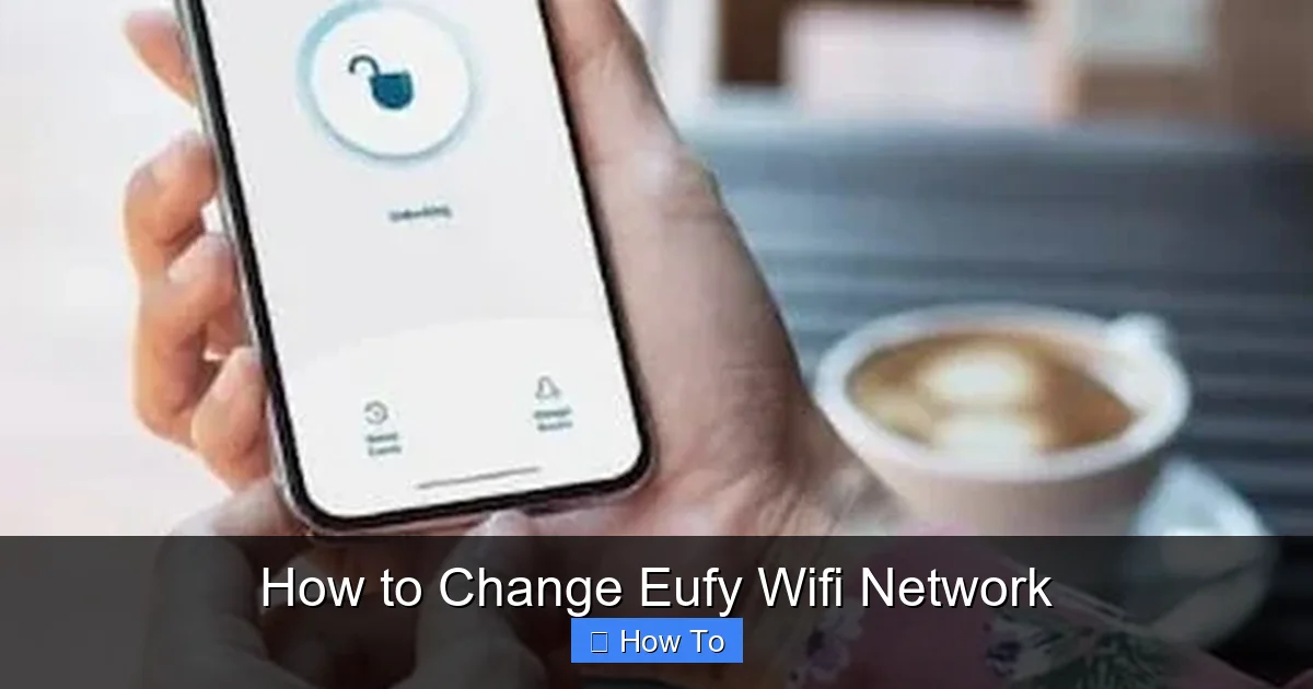 How to Change Eufy Wifi Network
