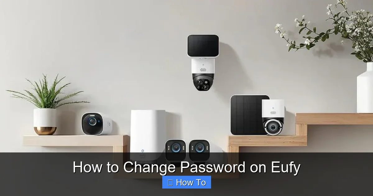 How to Change Password on Eufy
