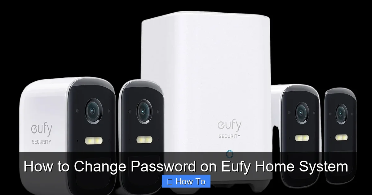 How to Change Password on Eufy Home System