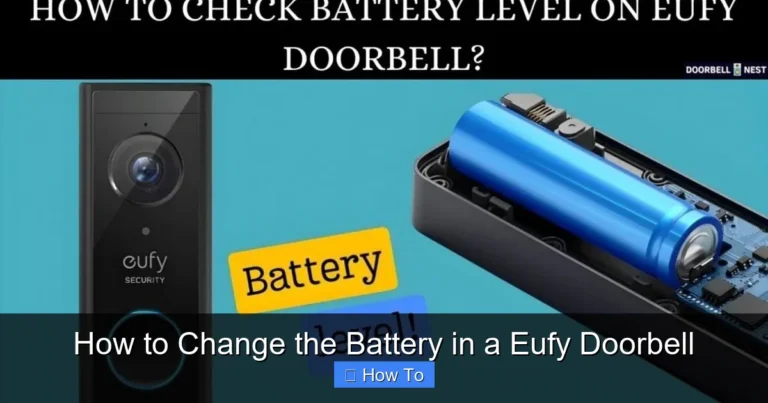 How to Change the Battery in a Eufy Doorbell