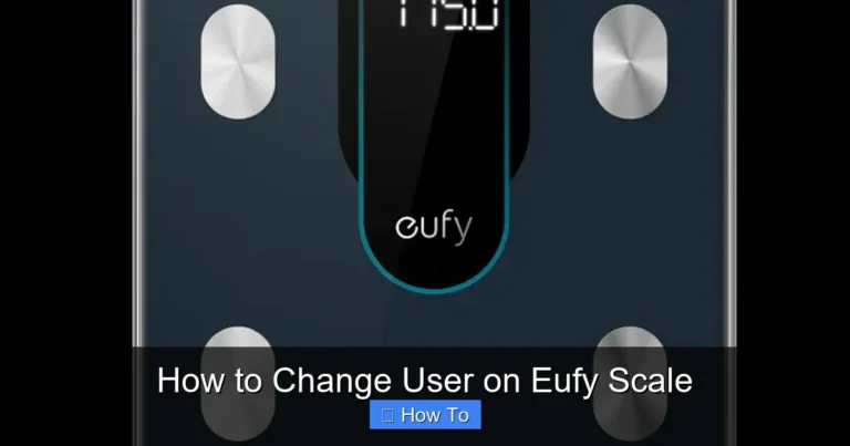 How to Change User on Eufy Scale