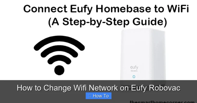 How to Change Wifi Network on Eufy Robovac