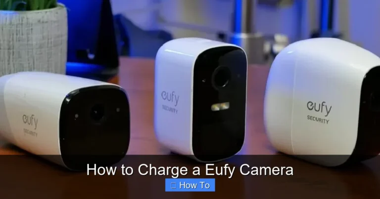 How to Charge a Eufy Camera