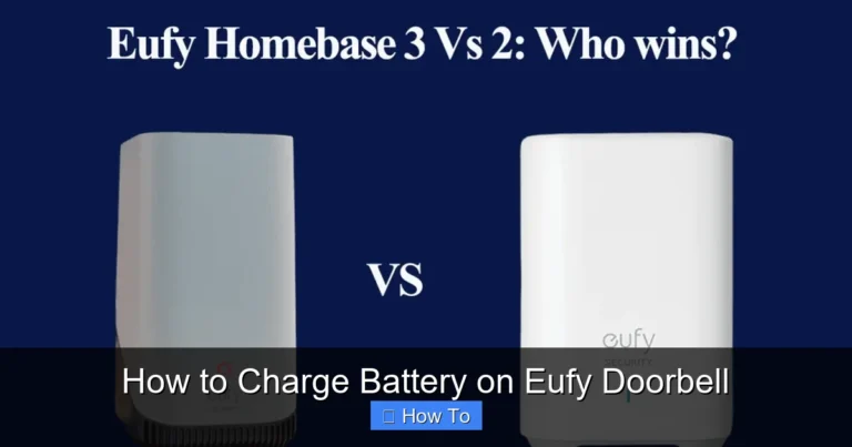 How to Charge Battery on Eufy Doorbell