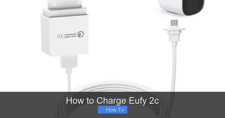 How to Charge Eufy 2c