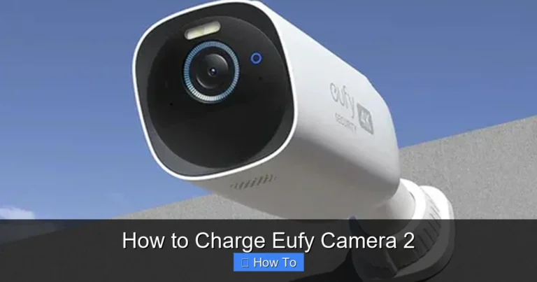How to Charge Eufy Camera 2