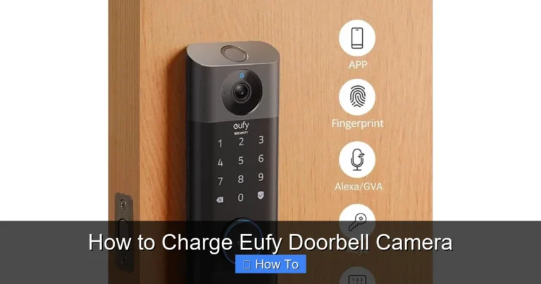 How to Charge Eufy Doorbell Camera