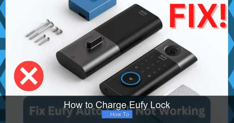 How to Charge Eufy Lock