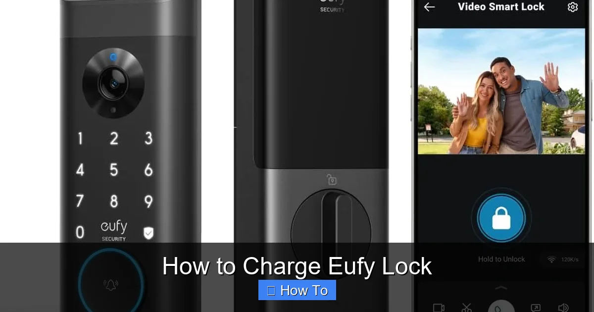 How to Charge Eufy Lock