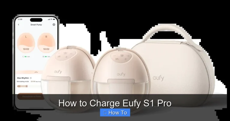 How to Charge Eufy S1 Pro