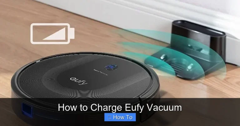 How to Charge Eufy Vacuum