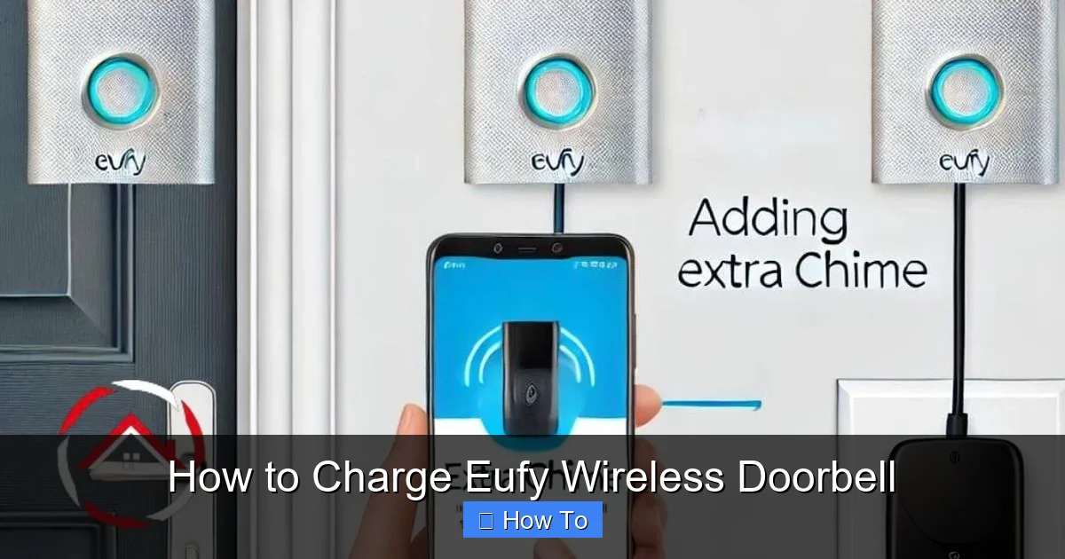 How to Charge Eufy Wireless Doorbell
