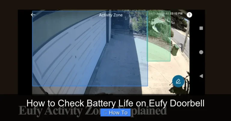 How to Check Battery Life on Eufy Doorbell