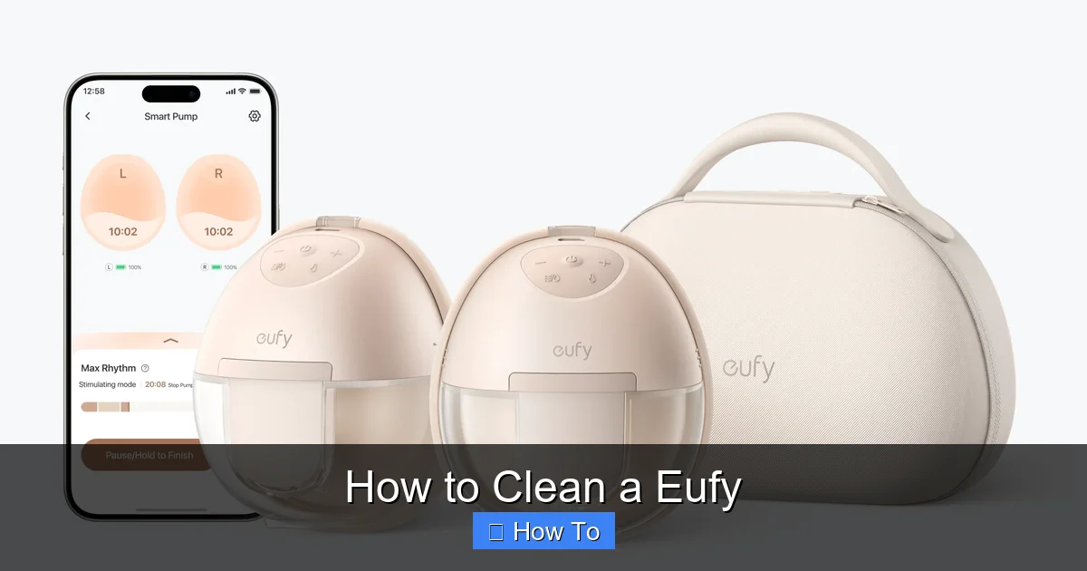 How to Clean a Eufy