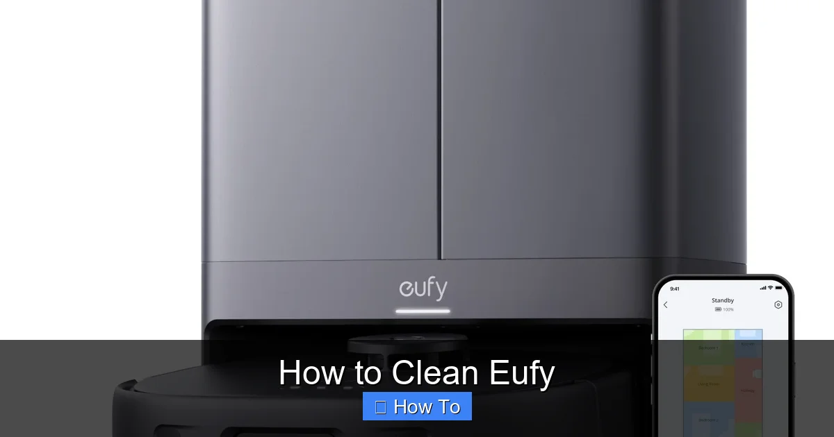How to Clean Eufy