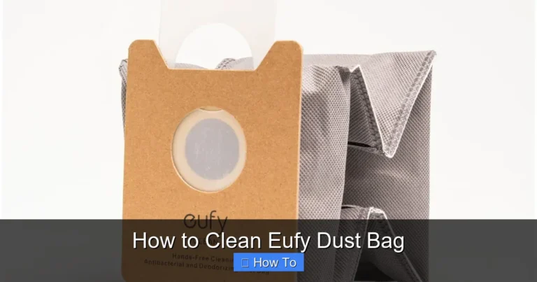 How to Clean Eufy Dust Bag