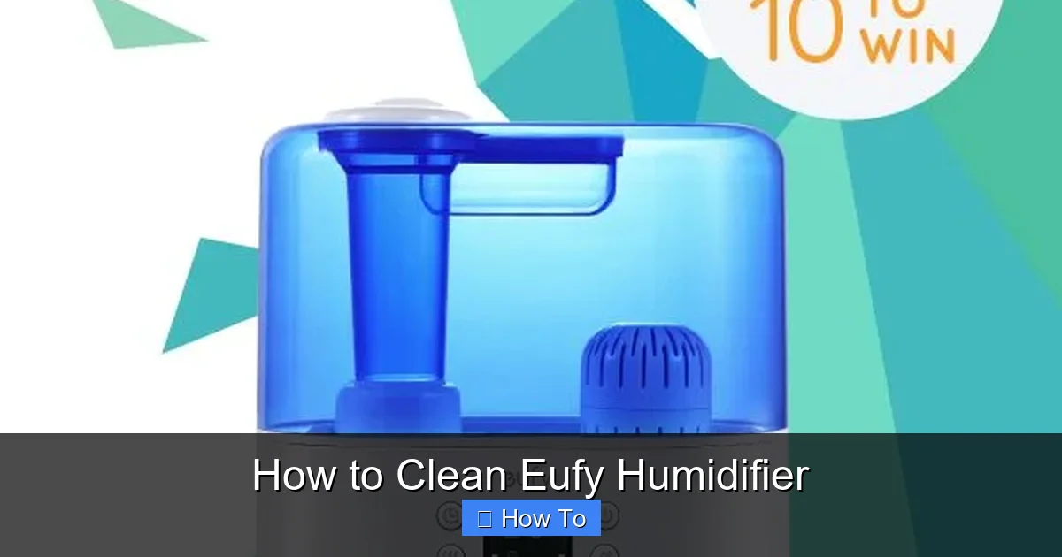How to Clean Eufy Humidifier