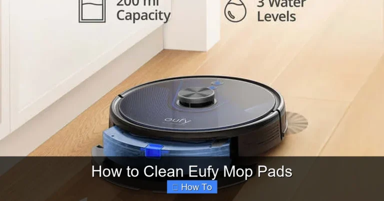 How to Clean Eufy Mop Pads
