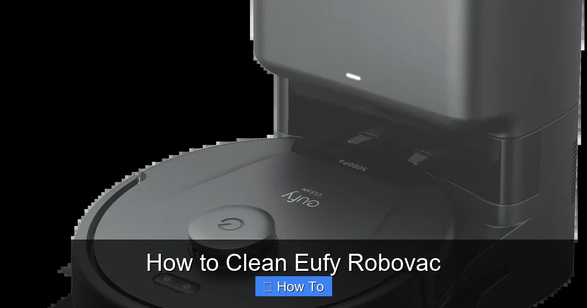 How to Clean Eufy Robovac