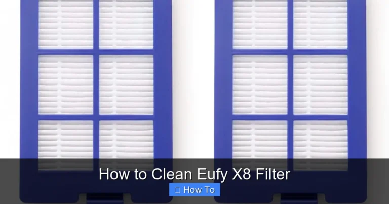 How to Clean Eufy X8 Filter