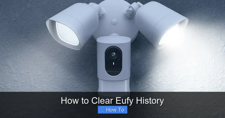 How to Clear Eufy History