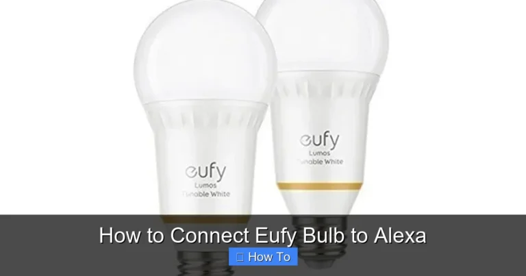How to Connect Eufy Bulb to Alexa