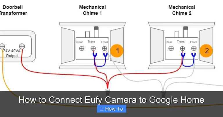 How to Connect Eufy Camera to Google Home