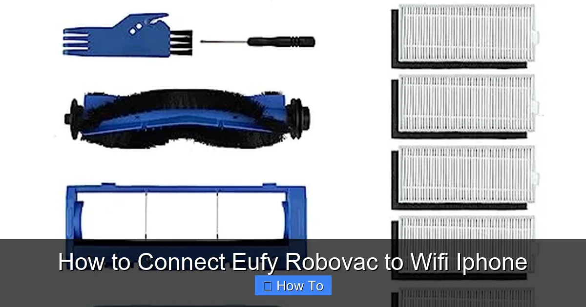 How to Connect Eufy Robovac to Wifi Iphone