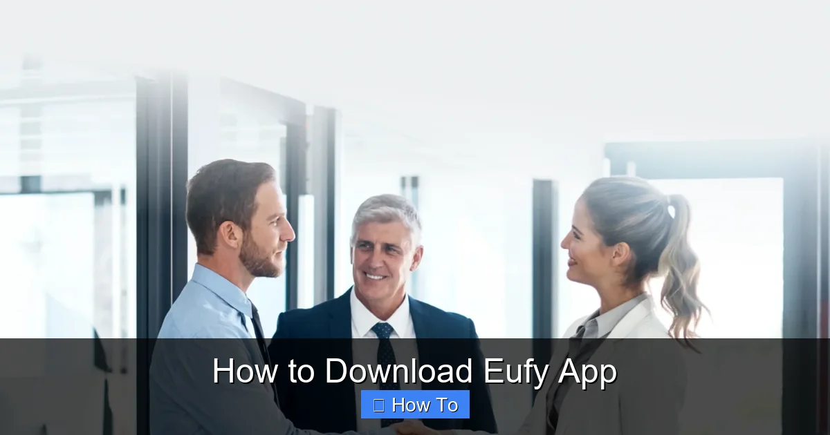 How to Download Eufy App