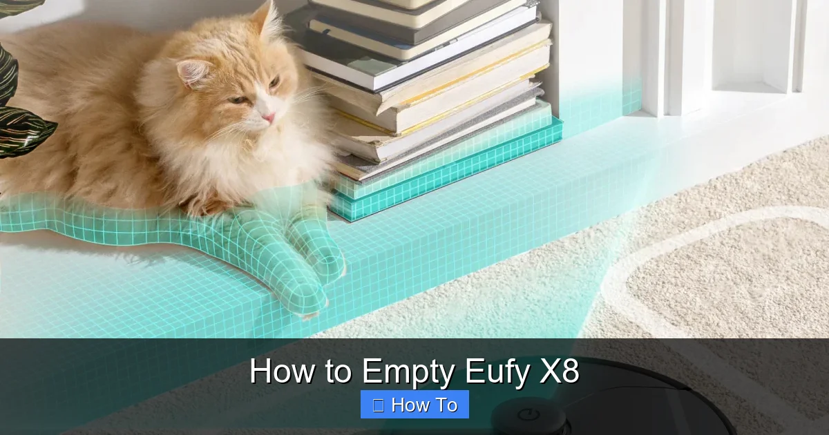 How to Empty Eufy X8