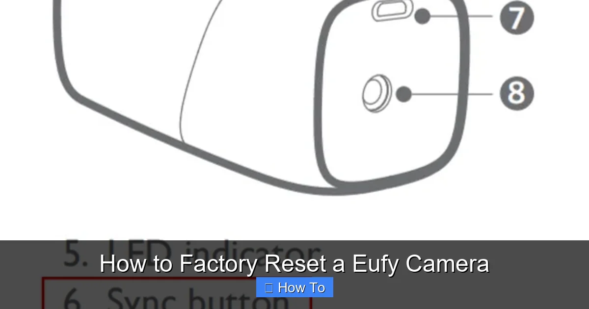 How to Factory Reset a Eufy Camera