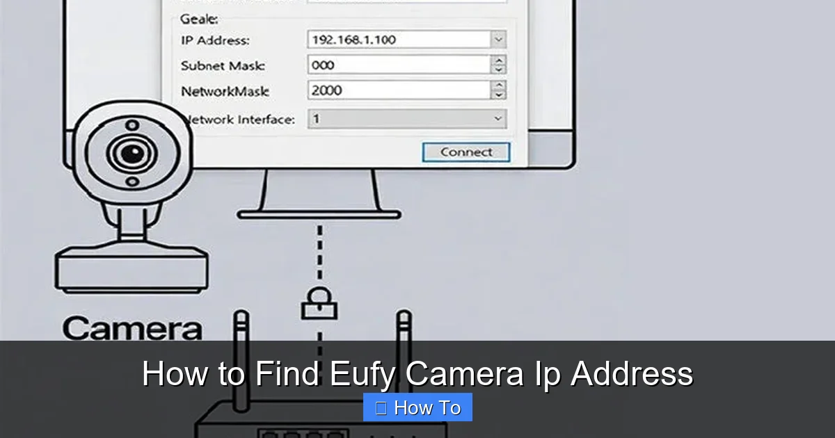 How to Find Eufy Camera Ip Address
