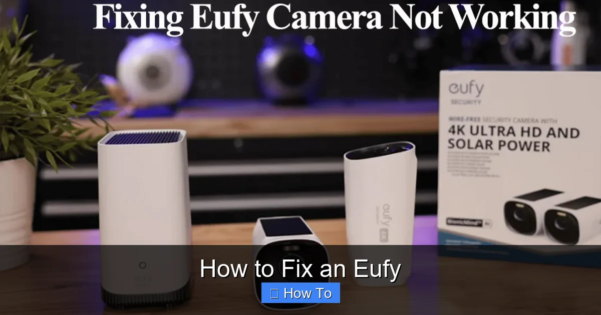 How to Fix an Eufy