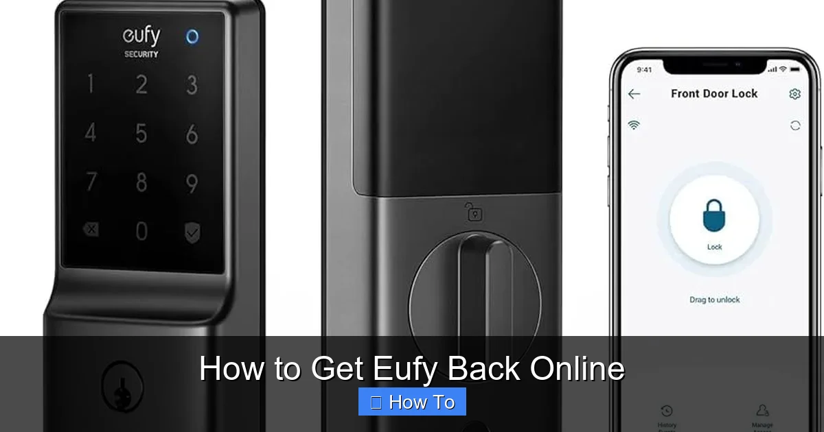How to Get Eufy Back Online