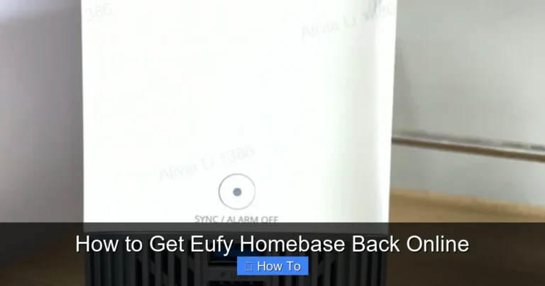 How to Get Eufy Homebase Back Online