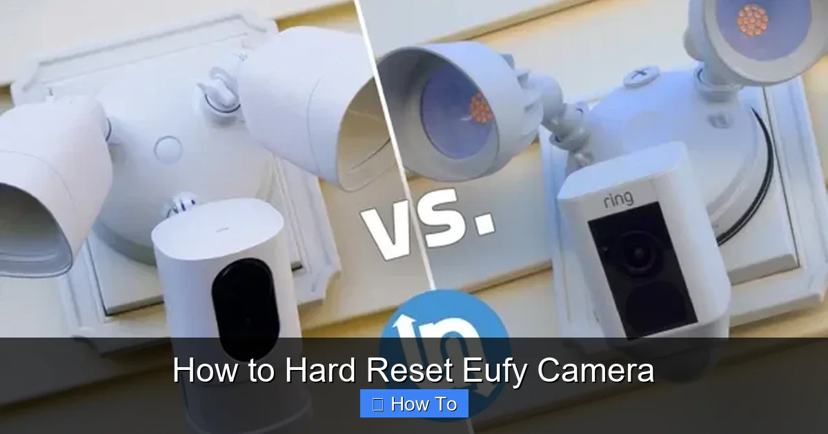 How to Hard Reset Eufy Camera