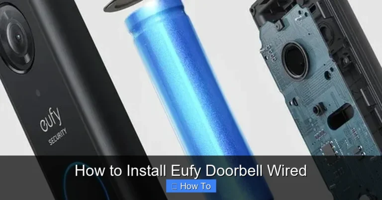 How to Install Eufy Doorbell Wired