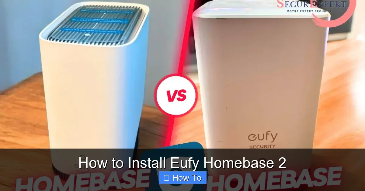 How to Install Eufy Homebase 2