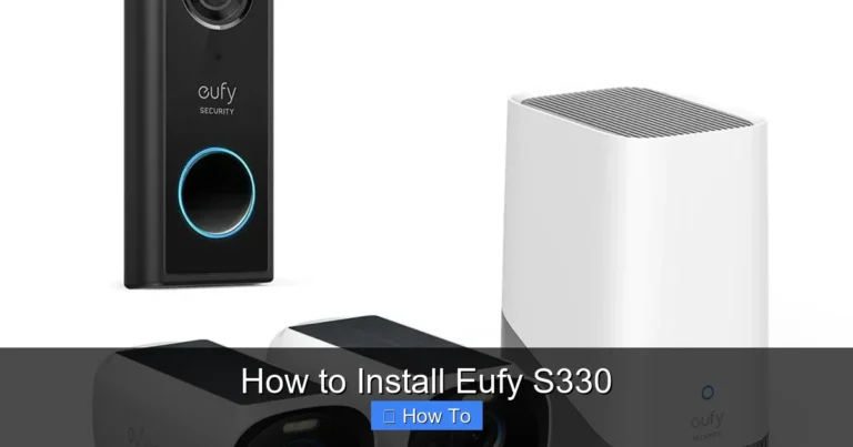 How to Install Eufy S330