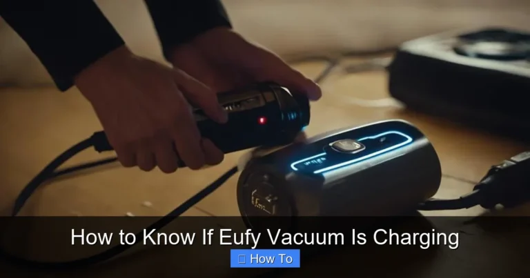 How to Know If Eufy Vacuum Is Charging