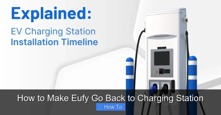 How to Make Eufy Go Back to Charging Station