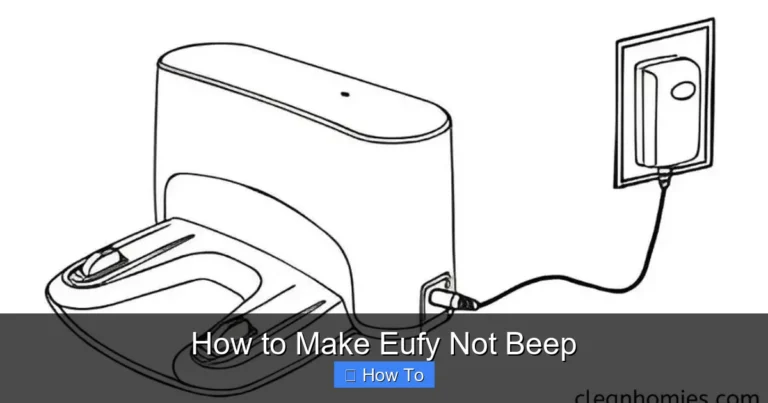 How to Make Eufy Not Beep