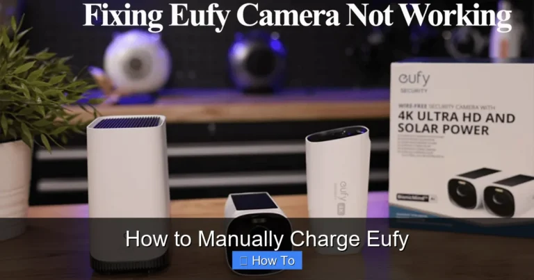 How to Manually Charge Eufy