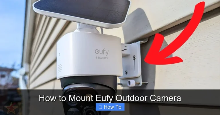 How to Mount Eufy Outdoor Camera