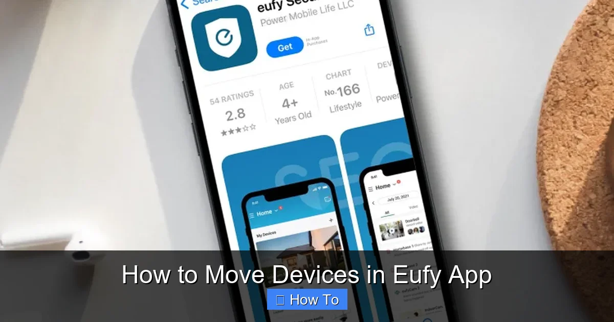 How to Move Devices in Eufy App