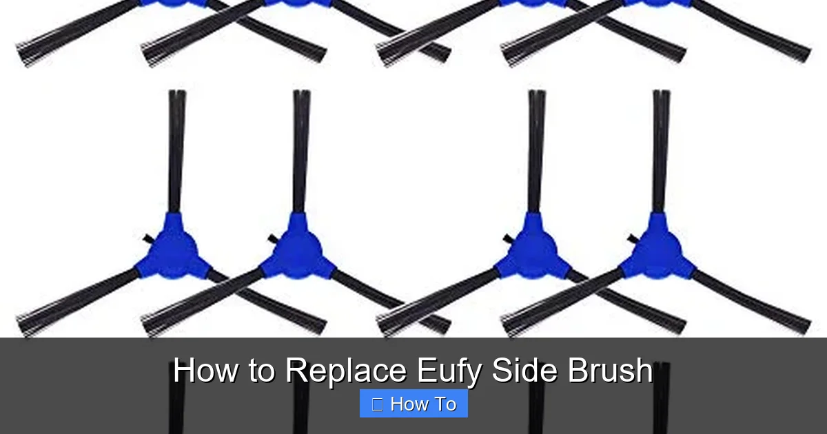 How to Replace Eufy Side Brush