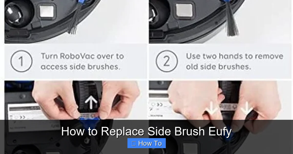 How to Replace Side Brush Eufy