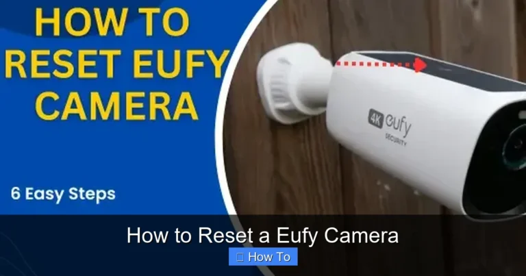 How to Reset a Eufy Camera