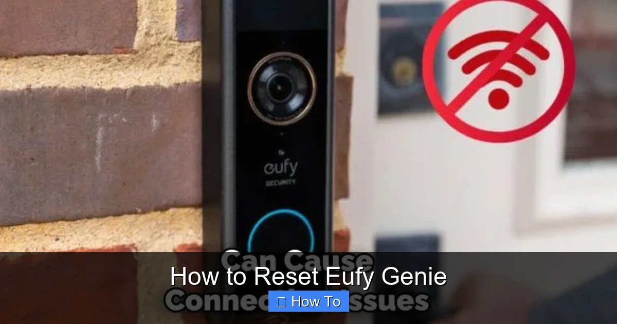 How to Reset Eufy Genie