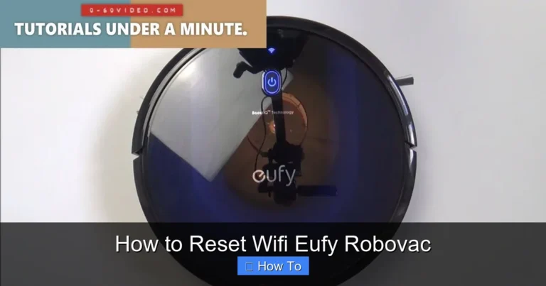 How to Reset Wifi Eufy Robovac